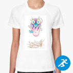 Женская спортивная футболка