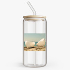 Банка с бамбуковой крышкой