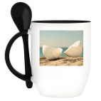 Кружка с ложкой