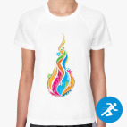 Женская спортивная футболка