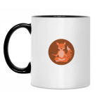 Кружка двухцветная