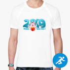 Мужская спортивная футболка