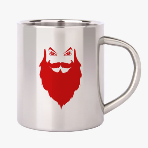 Кружка металлическая с принтом Vape