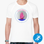 Мужская спортивная футболка