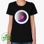 Женская футболка органик