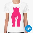 Женская спортивная футболка