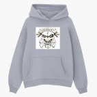 Толстовка худи оверсайз