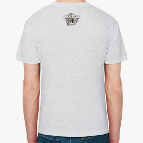 Футболка с принтом Череп с костями «Ordinary Hate»