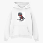 Толстовка худи оверсайз