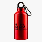 Металлическая бутылка 400 мл UV-DTF