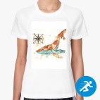 Женская спортивная футболка