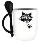 Кружка с ложкой