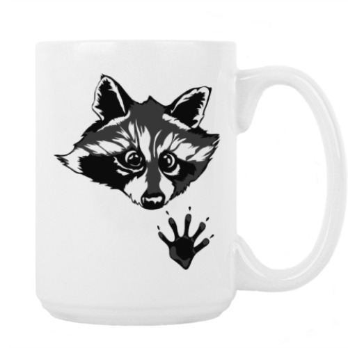 Кружка енот
