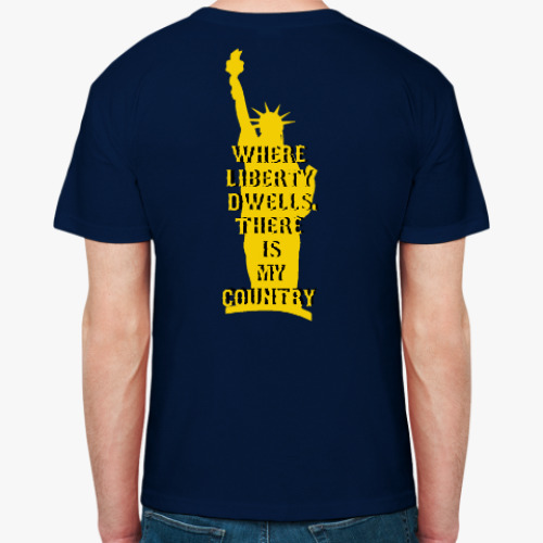 Футболка с принтом Liberty dwells