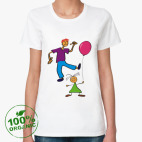 Женская футболка органик