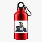 Металлическая бутылка 400 мл UV-DTF