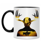 Кружка двухцветная