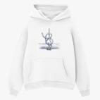 Толстовка худи оверсайз