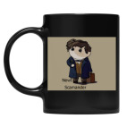 Кружка цветная UV-DTF