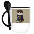 Кружка с ложкой