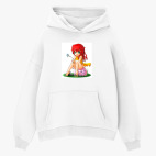 Толстовка худи оверсайз