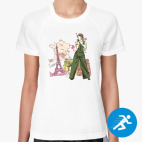 Женская спортивная футболка