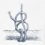 Море винтаж узел