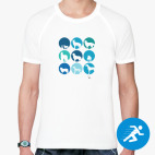 Мужская спортивная футболка