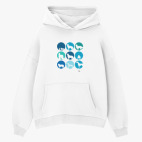 Толстовка худи оверсайз