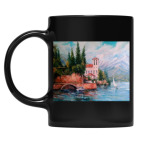 Кружка цветная UV-DTF