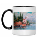 Кружка двухцветная