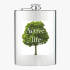 Фляжка стальная