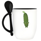 Кружка с ложкой