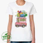 Женская футболка органик