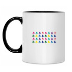 Кружка двухцветная