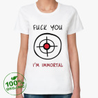 Женская футболка органик