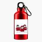 Металлическая бутылка 400 мл UV-DTF