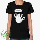 Женская футболка органик