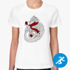 Женская спортивная футболка