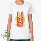 Женская футболка органик