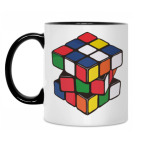 Кружка двухцветная