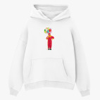 Толстовка худи оверсайз