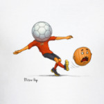 Тыква футбол soccer