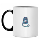 Кружка двухцветная