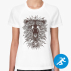 Женская спортивная футболка