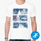 Мужская спортивная футболка