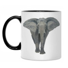 Кружка двухцветная