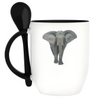 Кружка с ложкой