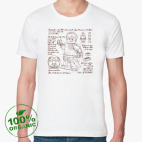 Мужская футболка органик