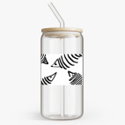 Банка с бамбуковой крышкой